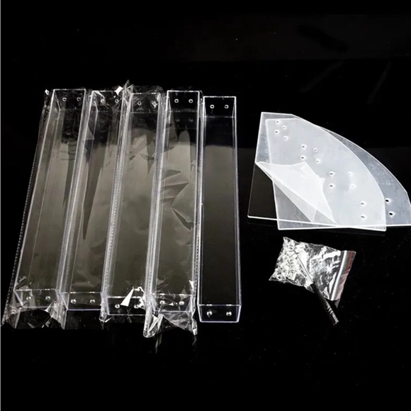 New 7 Layer Acrylic Sunglass / Eye Glass / Nail Polish Display Organizing Tower - Picture 7 of 15